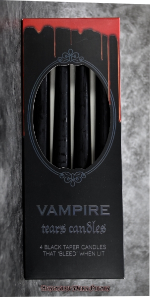 Hexenshop Dark Phönix 4er-Set Kerzen Reversible Blutkerze Vampirtränen